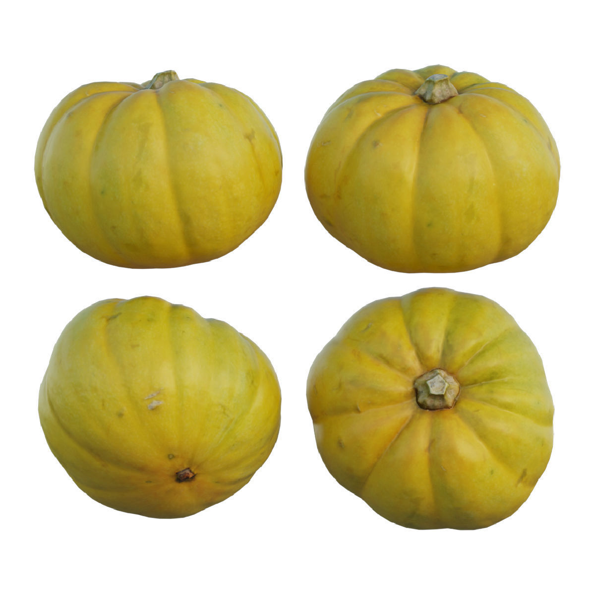 Mini Pumpkin 02 3D model_6