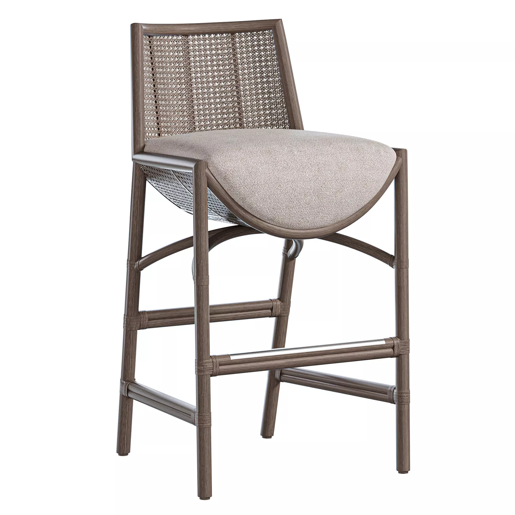 TARU BARSTOOL by baker 3D model