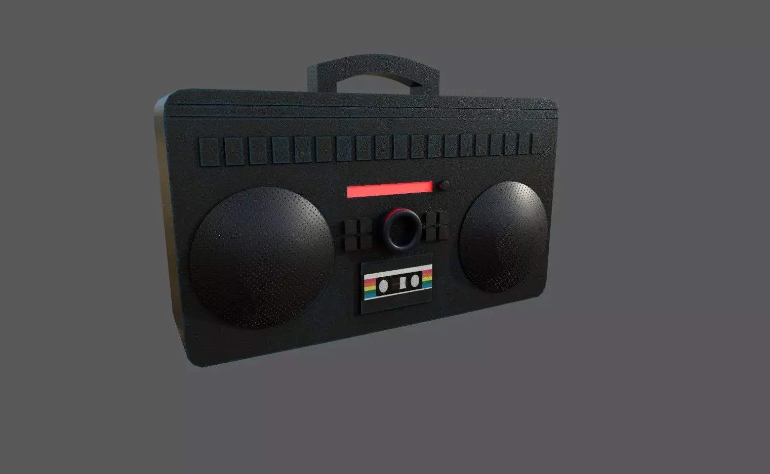 old teyp Low-poly 3D model