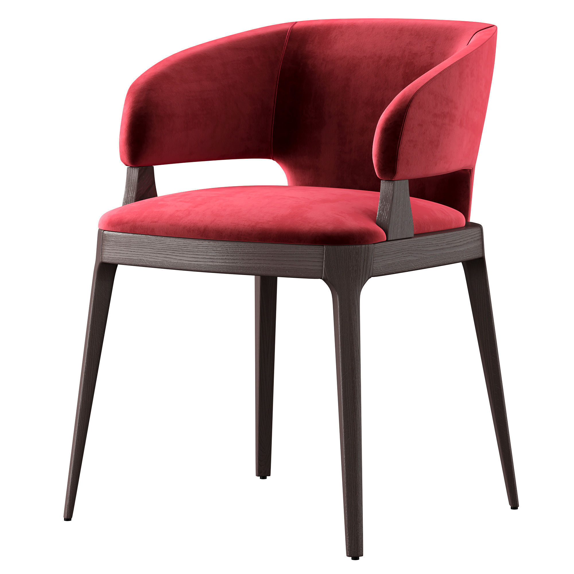 Manille Armchair by collinet 3D model_1