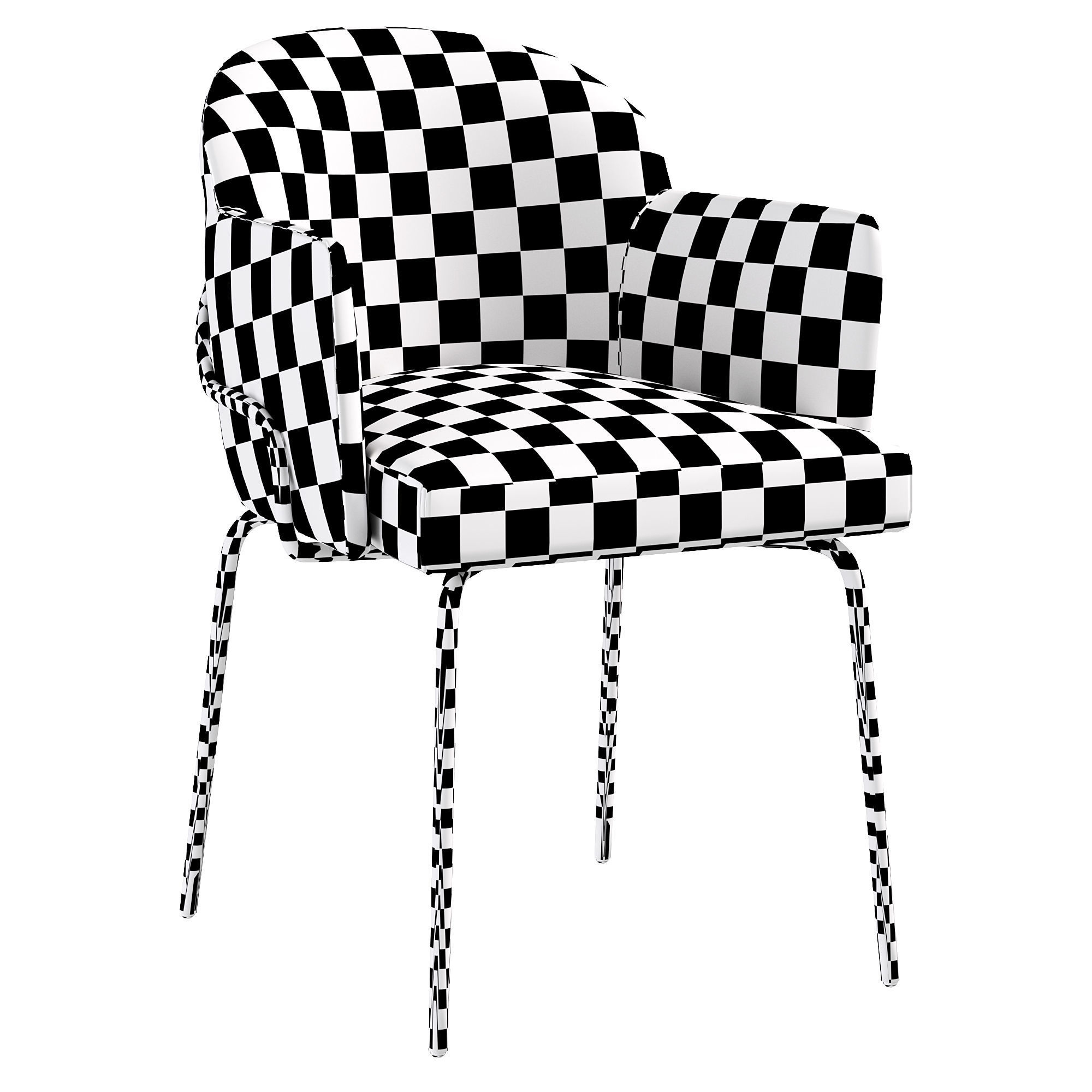 Hypsos Armchair by collinet 3D model_4