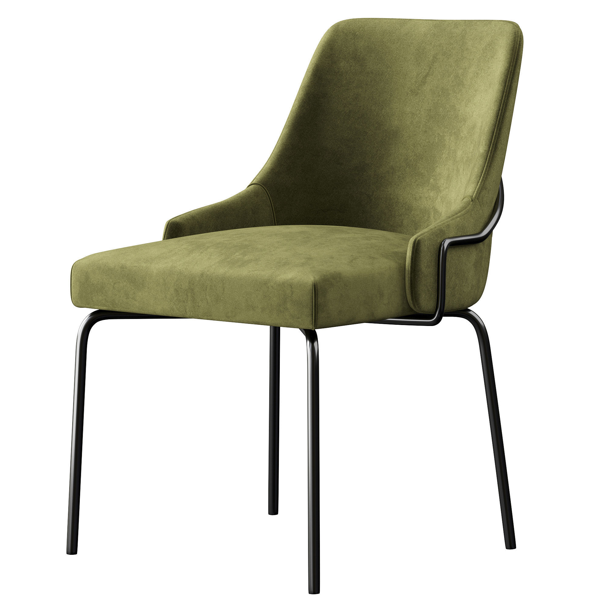 Cosmos chair by collinet 3D model_2