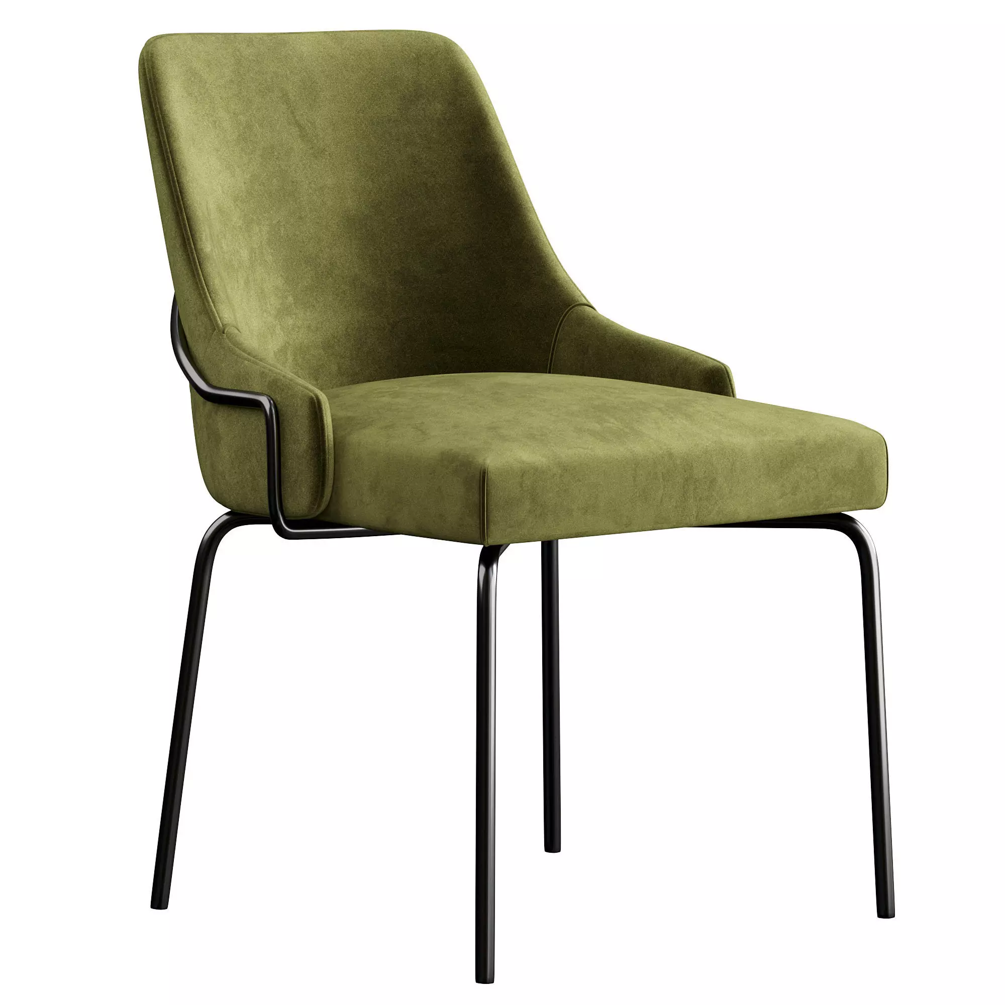 Cosmos chair by collinet 3D model_0