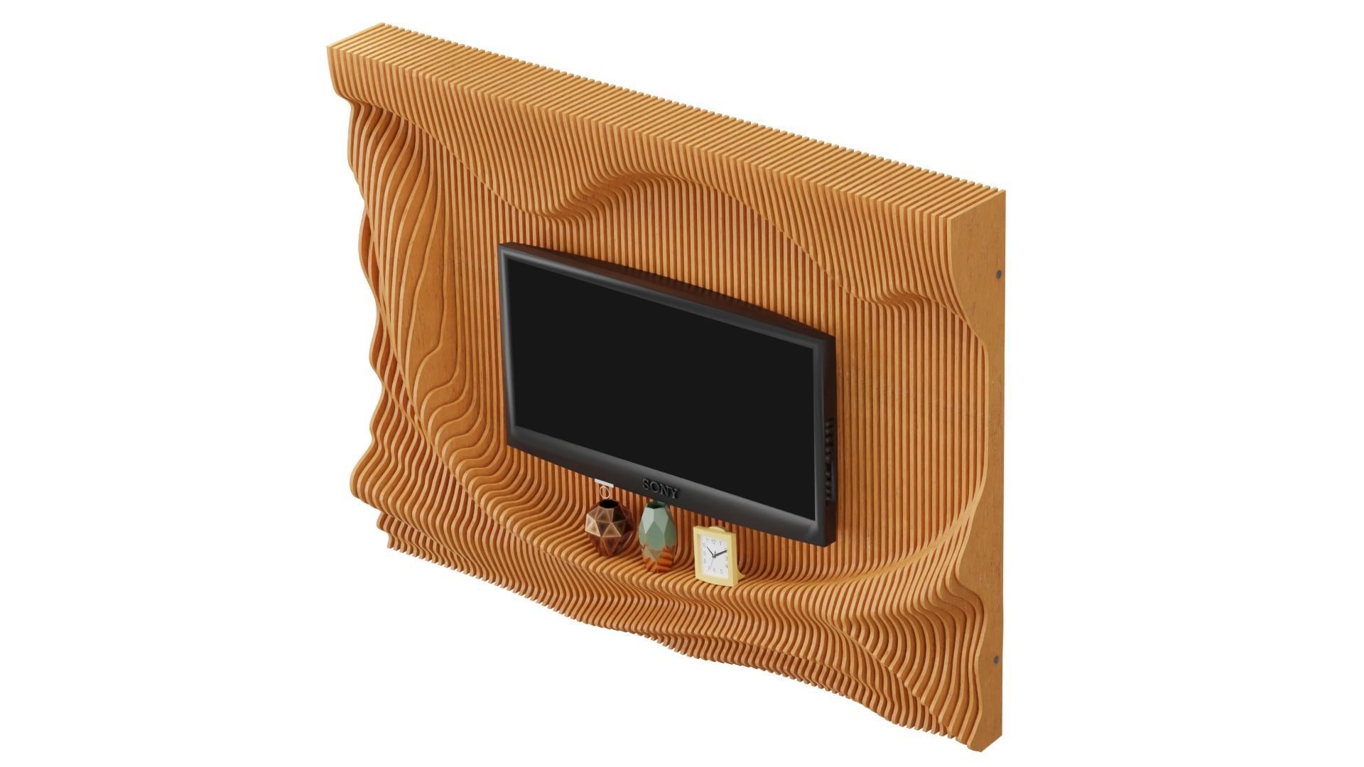 Parametric TV 3D model 20 3D model_4