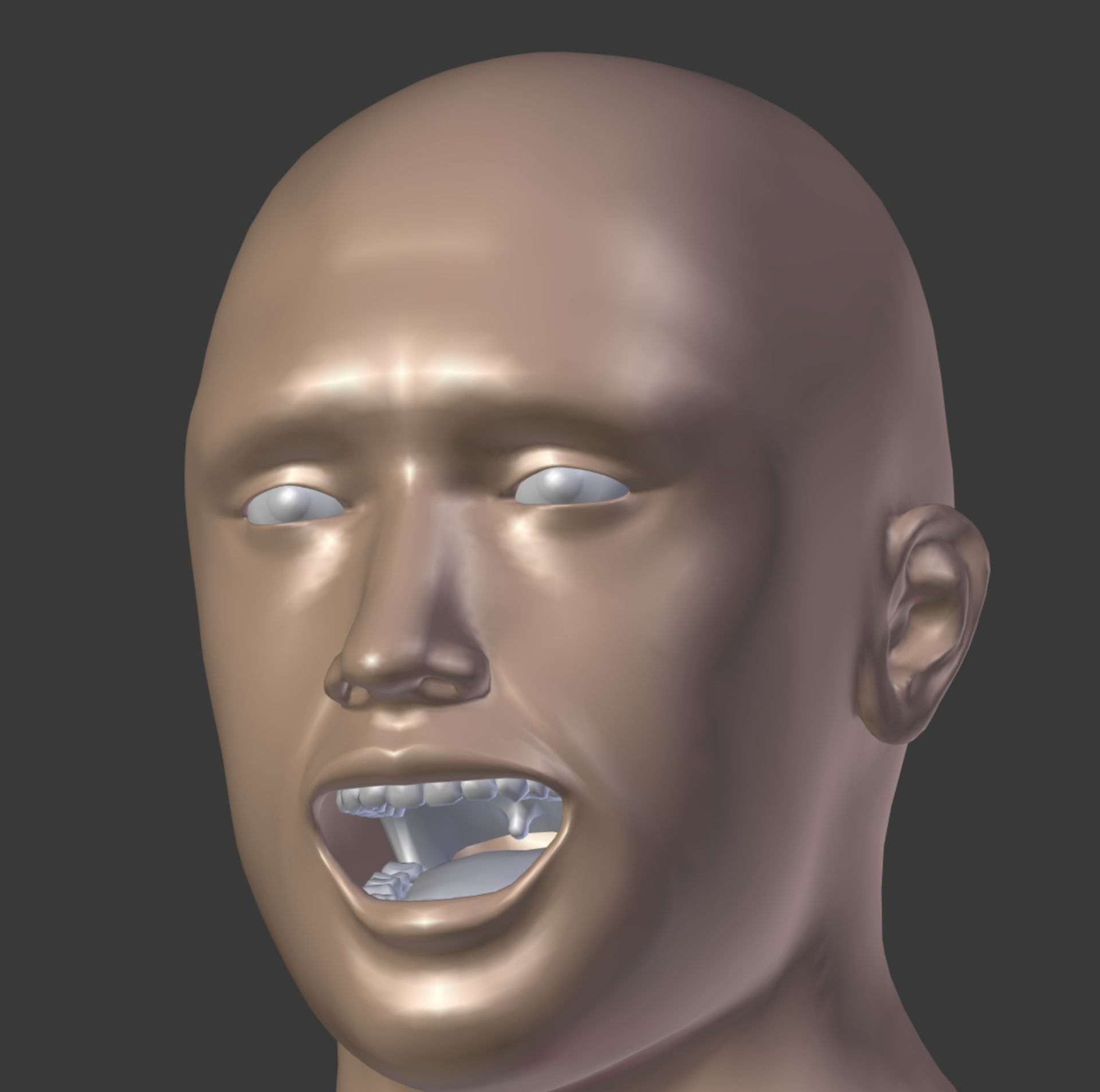 Surfer -- 3 Skin Textures Low-poly 3D model_35