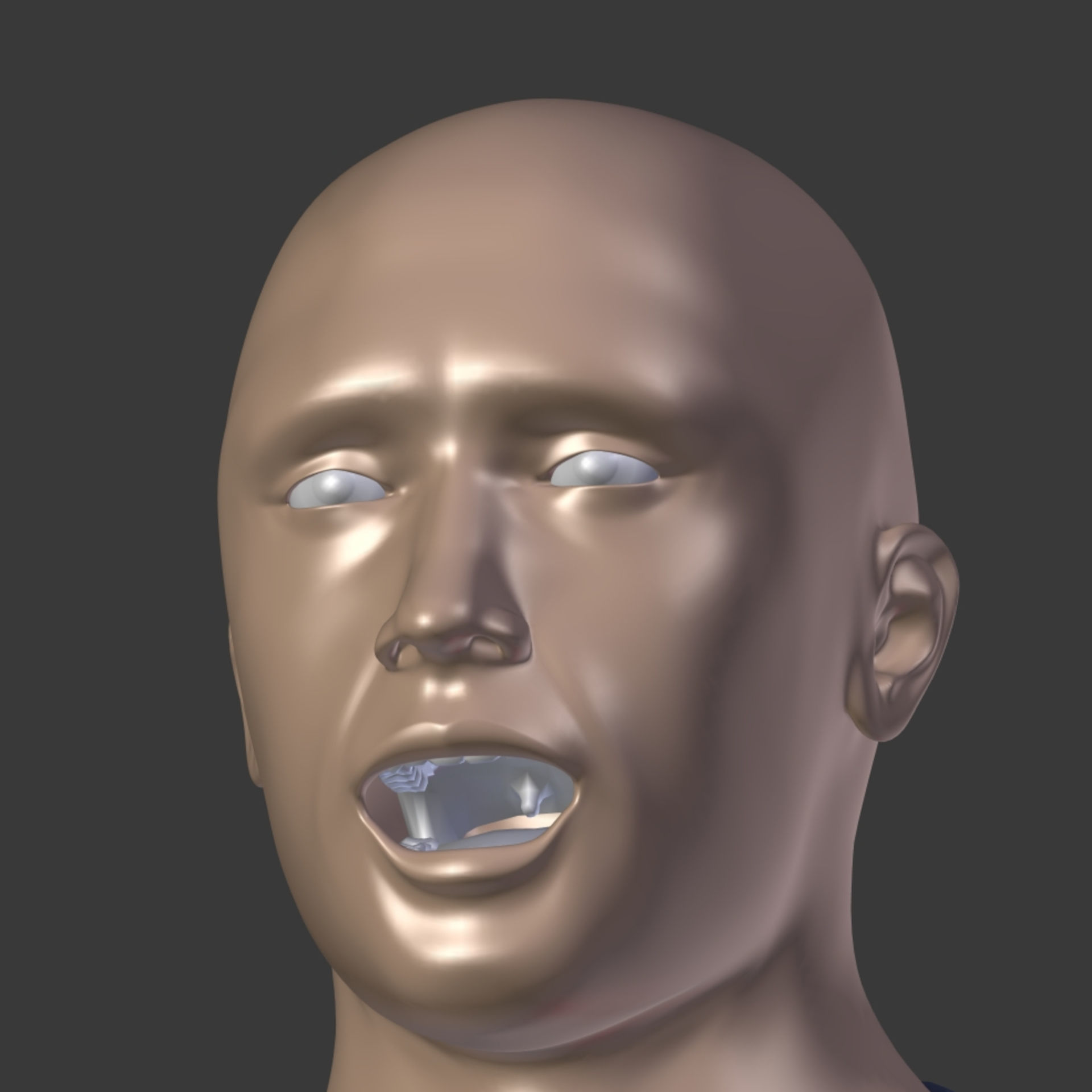 Surfer -- 3 Skin Textures Low-poly 3D model_34