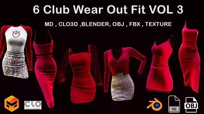 6  Club Wear Out Fit VOL 3