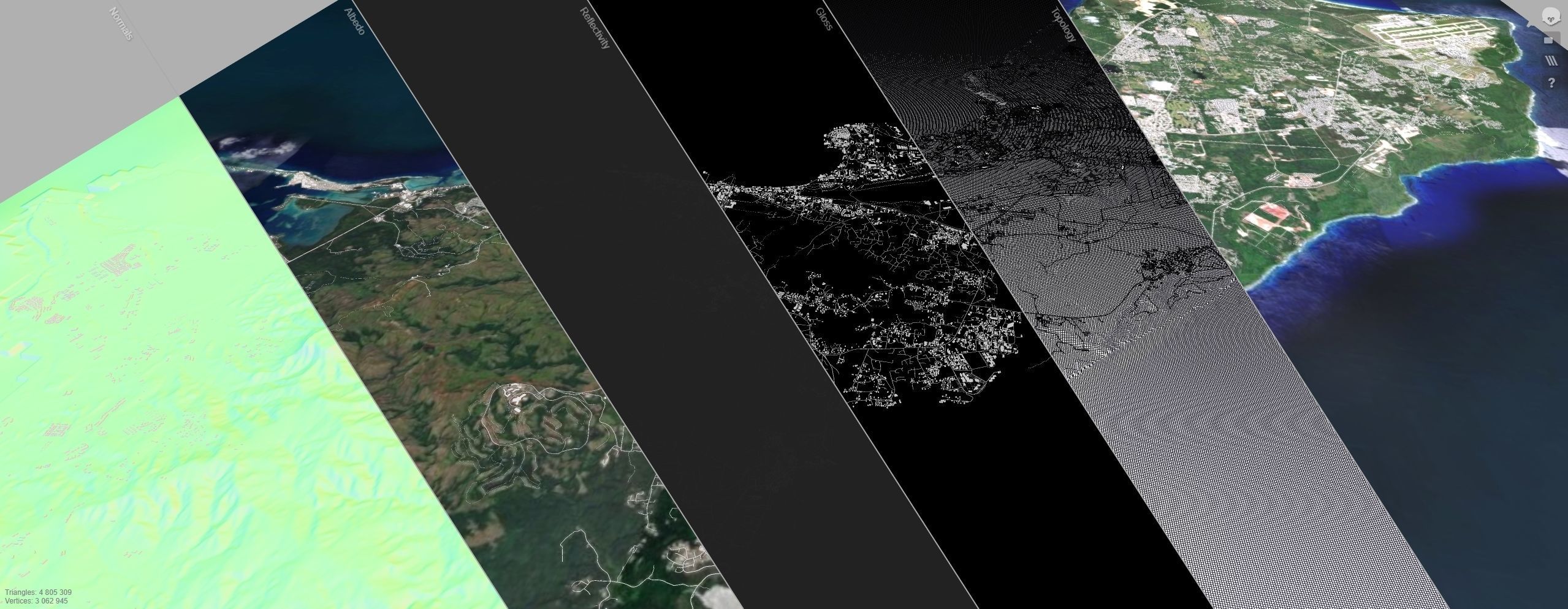 Guam Island USA  3D model_10