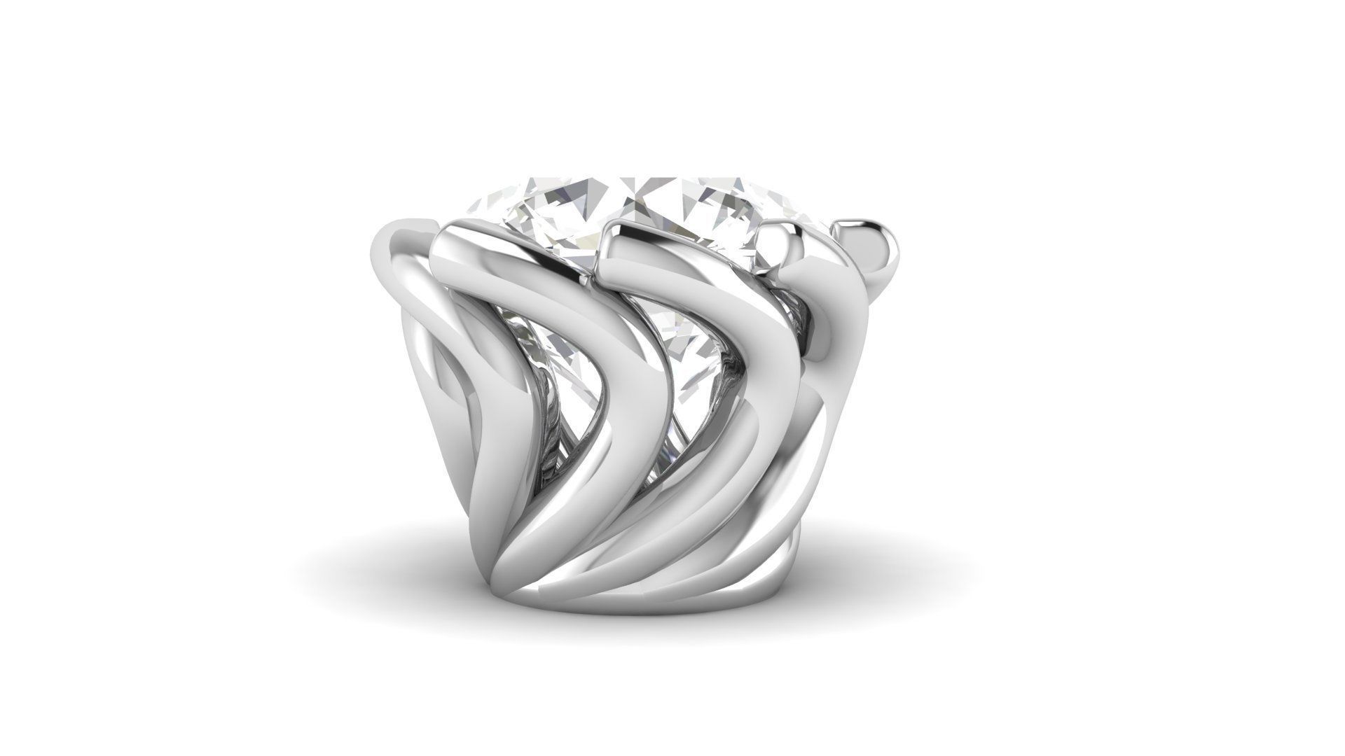 Ring Heads Type 16 -11pc  3D print model_1