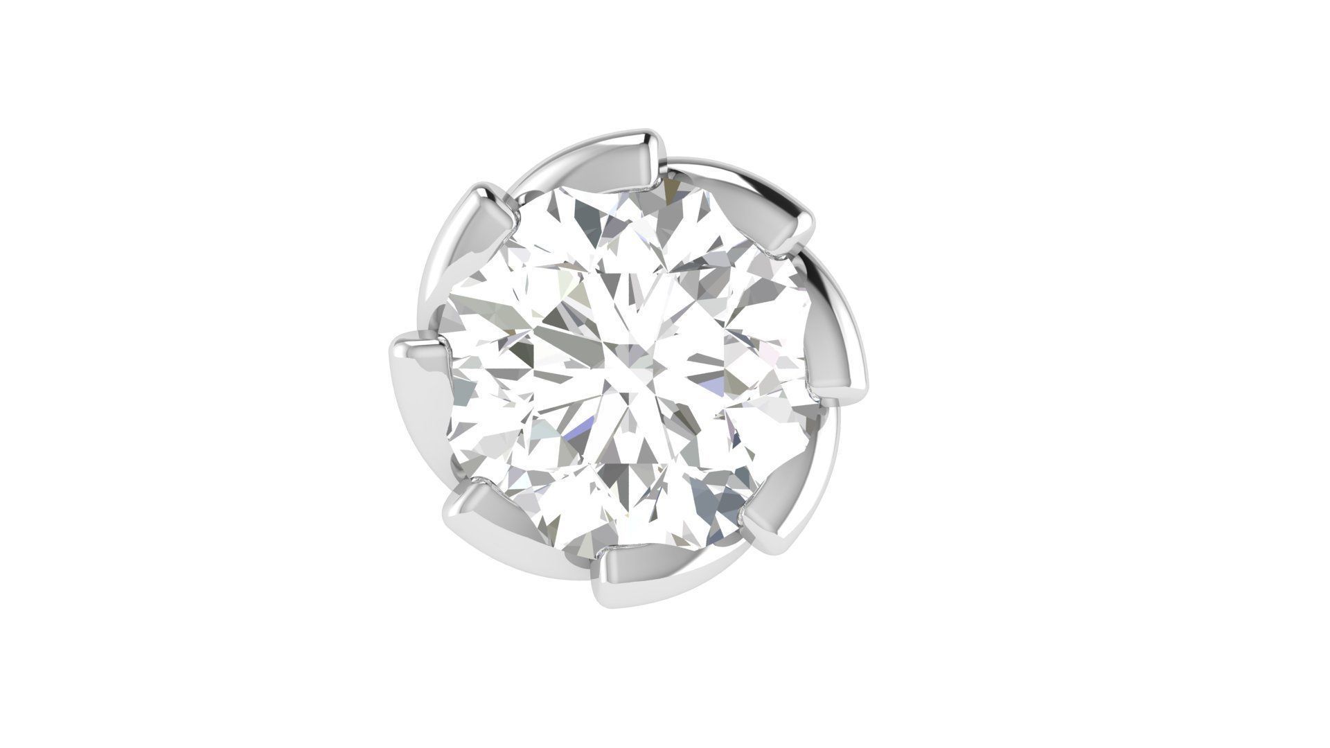 Ring Heads Type 16 -11pc  3D print model_4