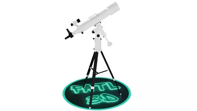 Telescope neon sign