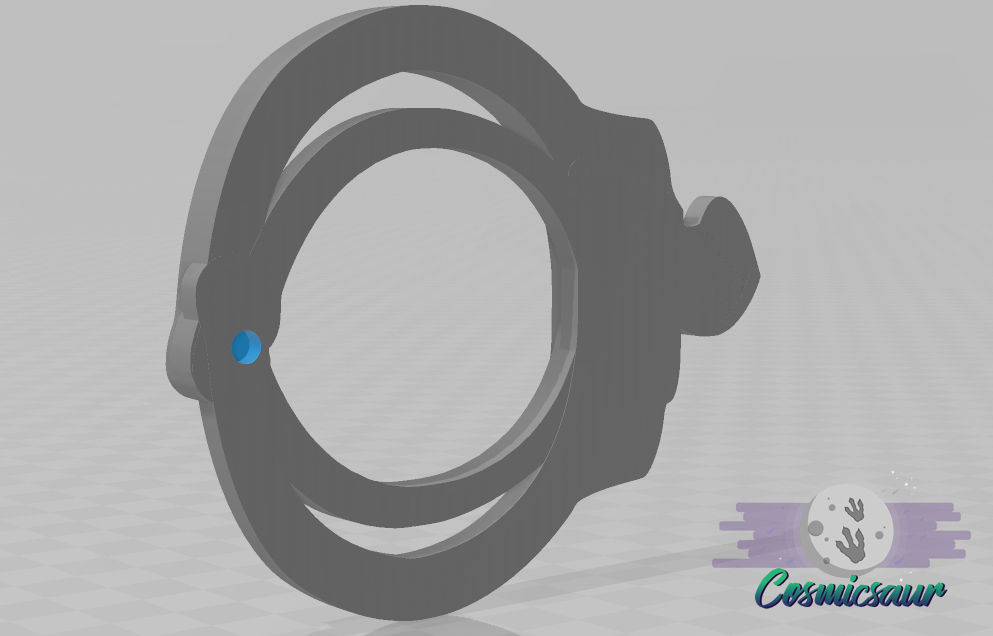 Eddie Munson Belt Buckle 3D model_2