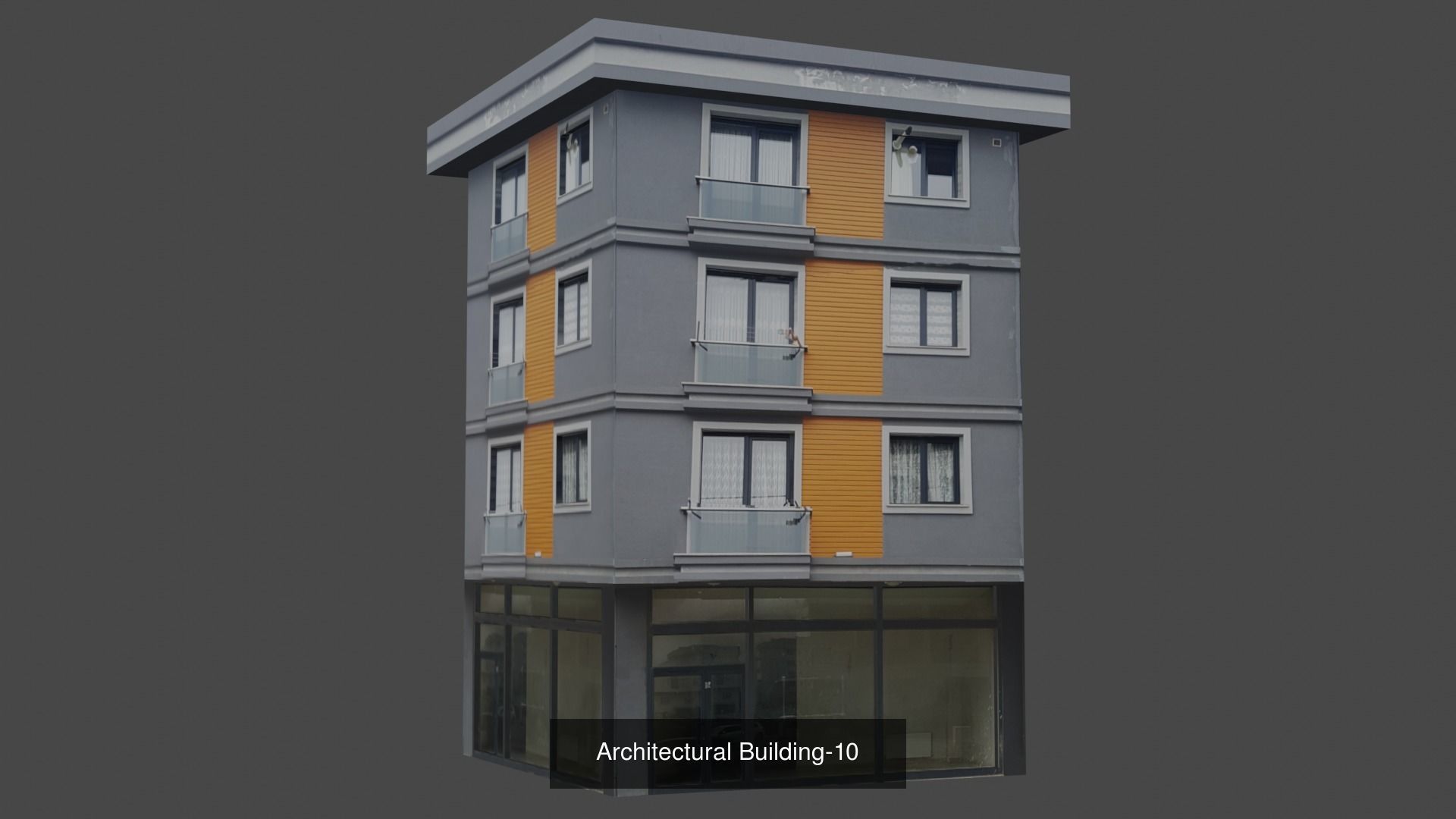 Architectural Building Pack  3D Model Collection_9