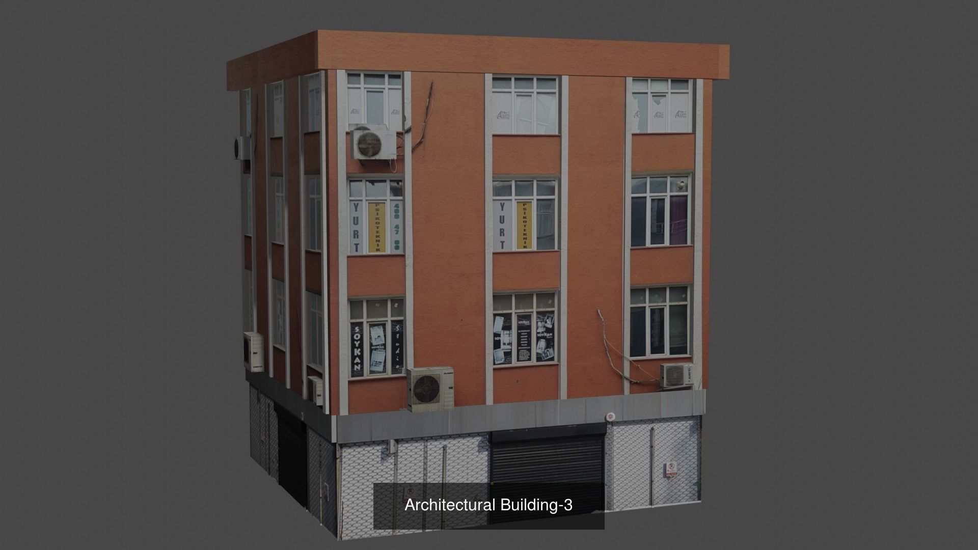 Architectural Building Pack  3D Model Collection_2