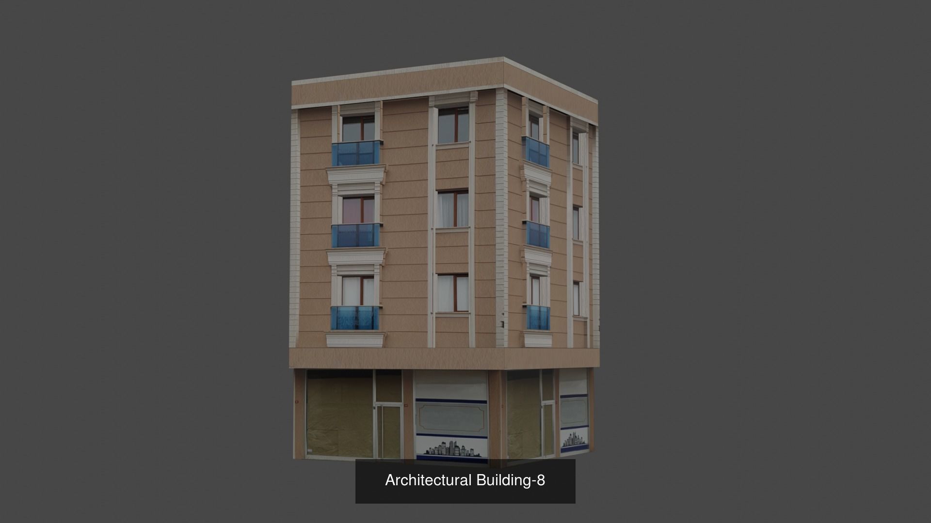Architectural Building Pack  3D Model Collection_7