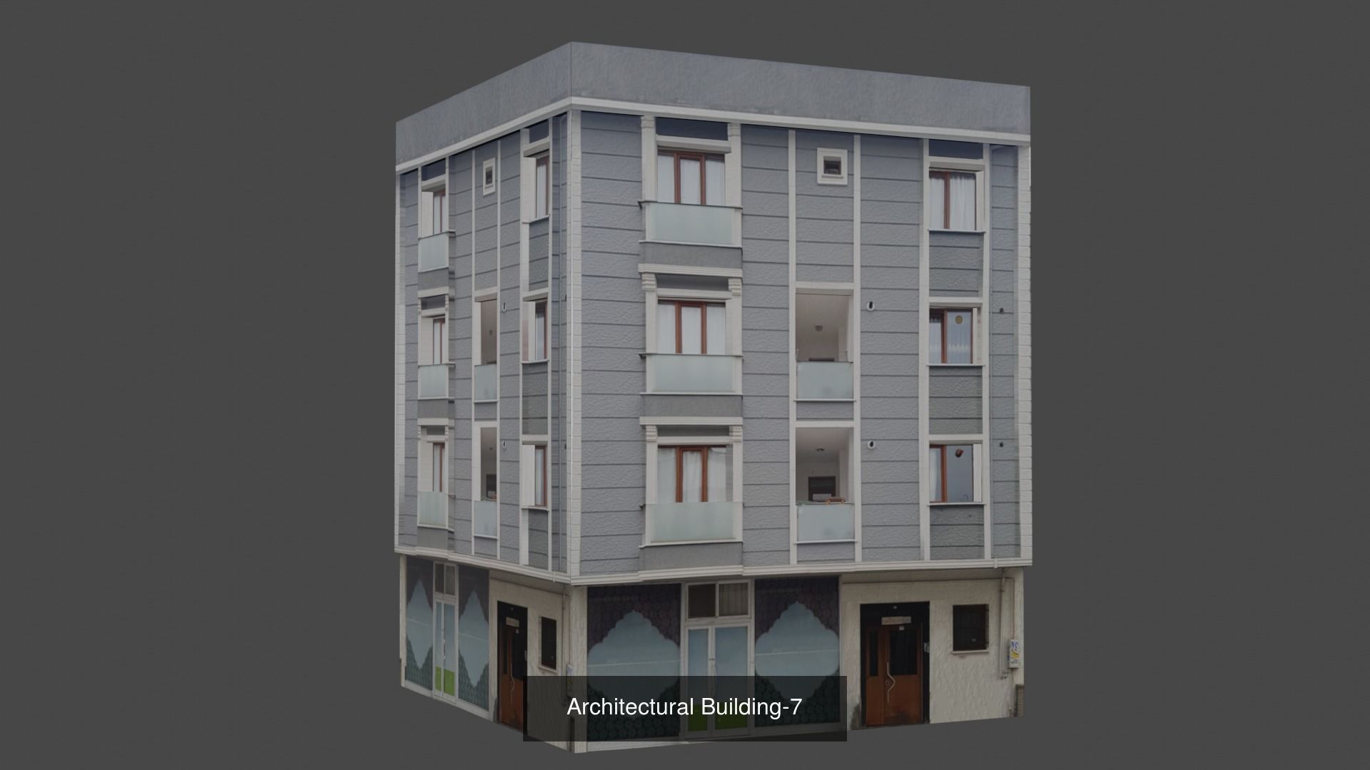 Architectural Building Pack  3D Model Collection_6