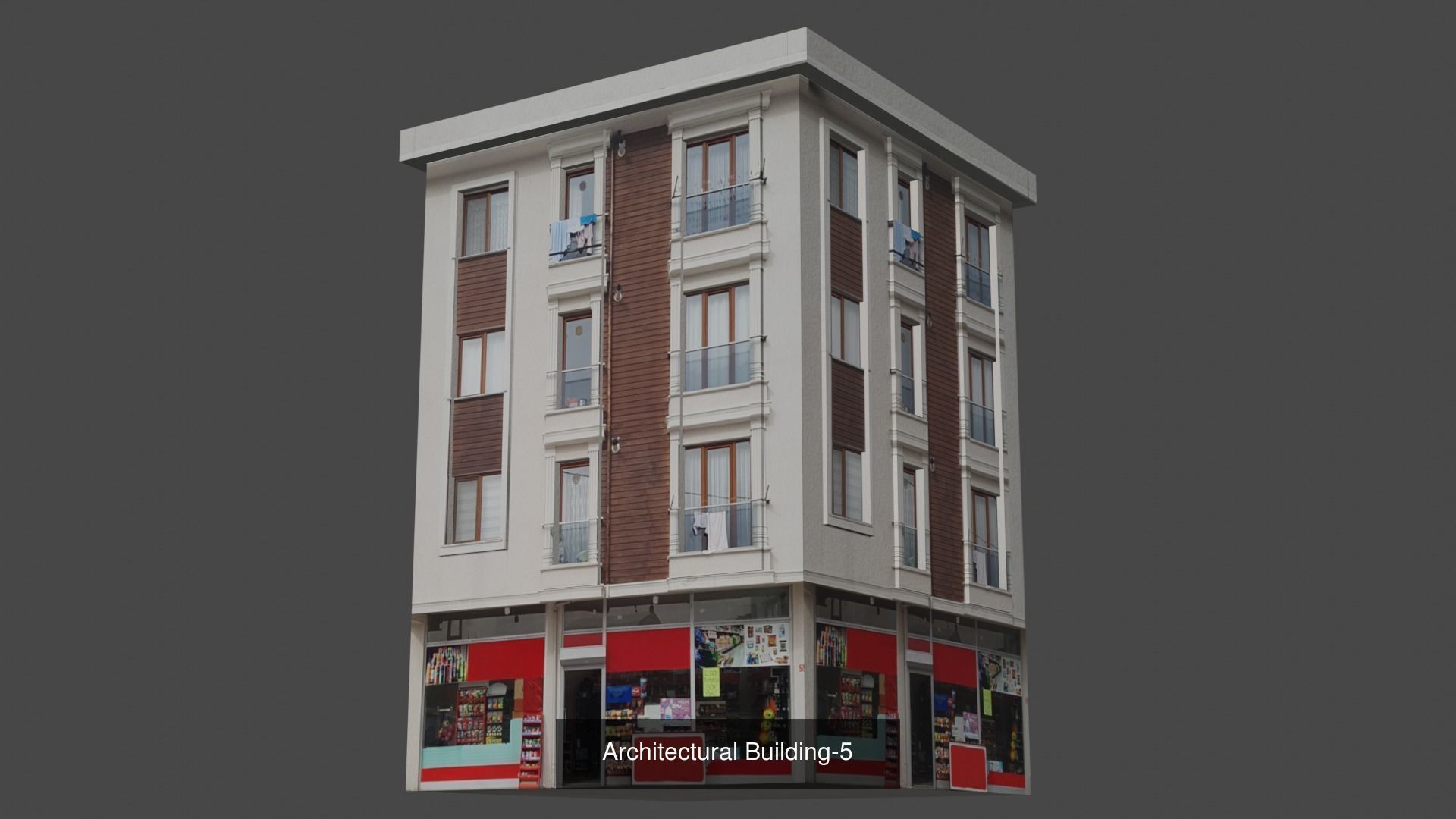 Architectural Building Pack  3D Model Collection_4