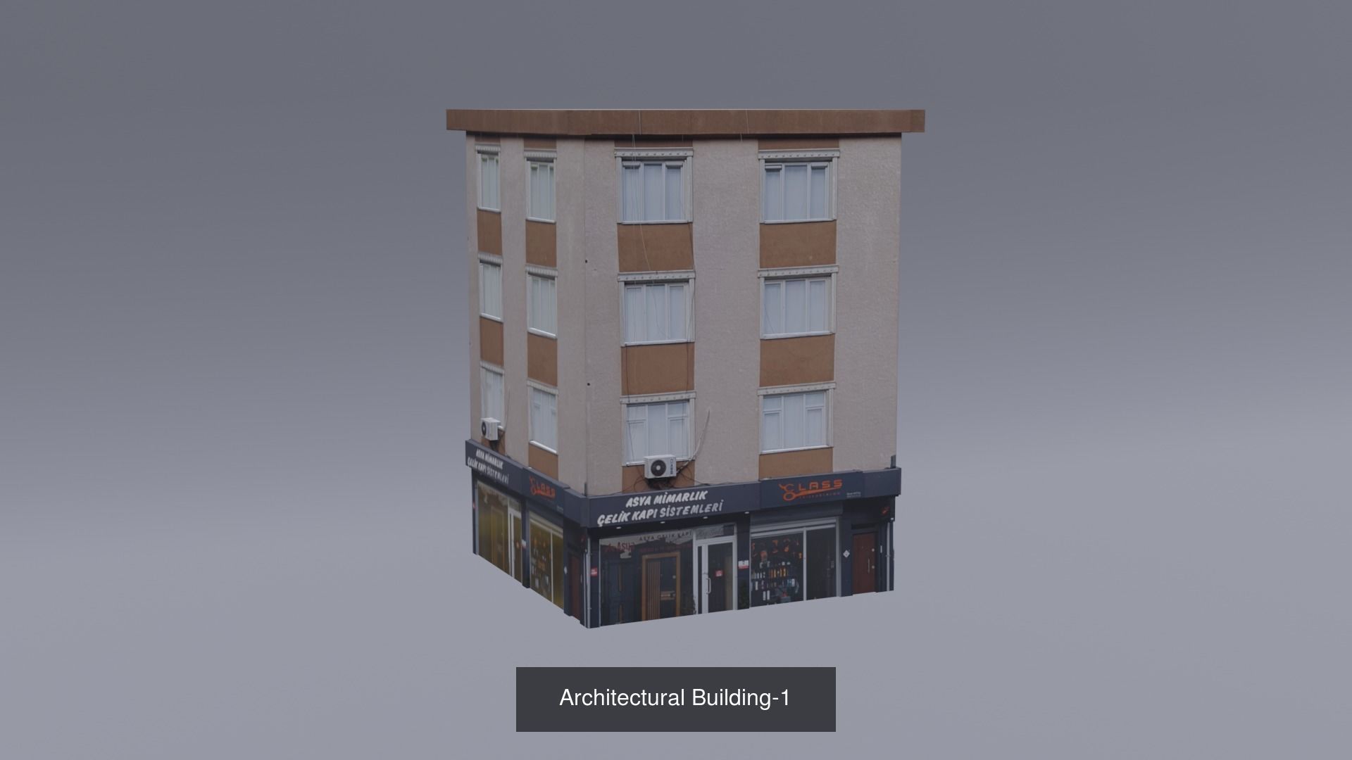 Architectural Building Pack  3D Model Collection_1