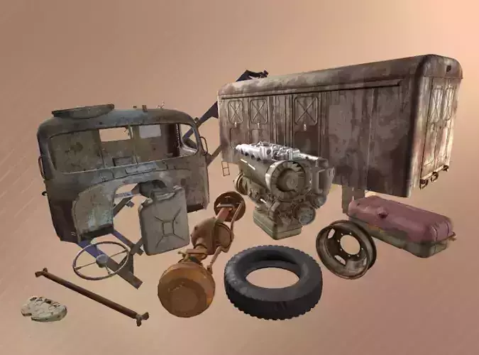 Scrapyard Props