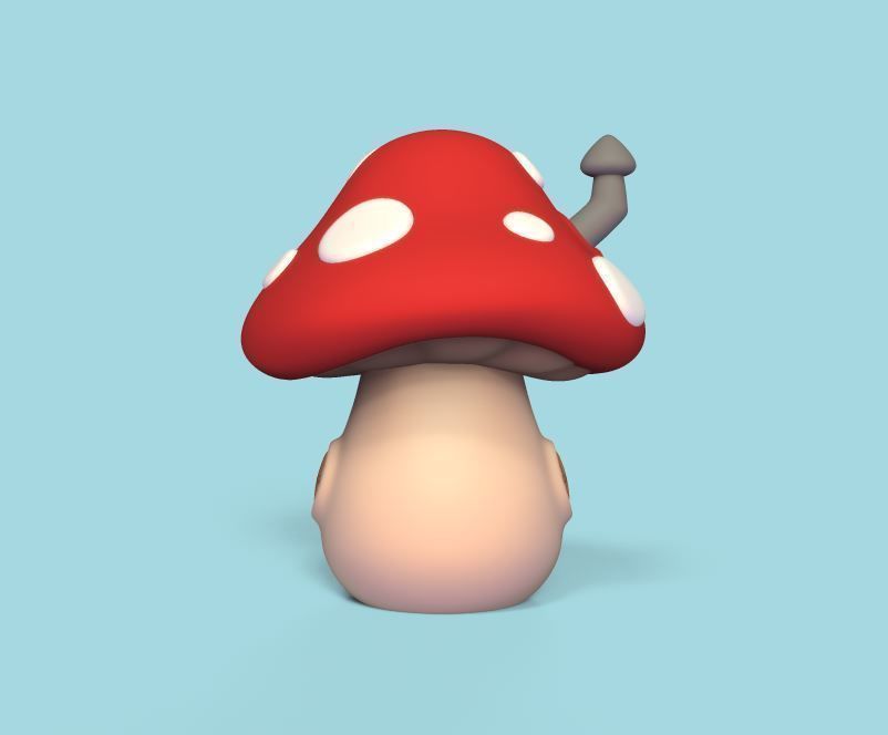 Gnome Little House 3D print model_3