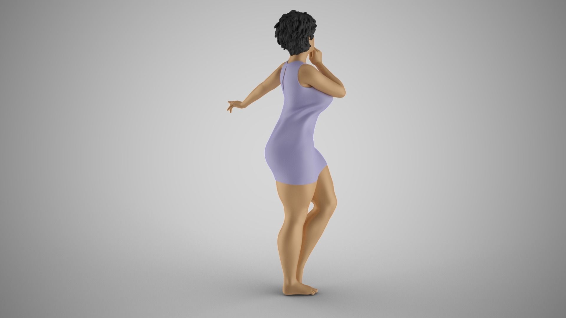 Silent Pampering 3D print model_6
