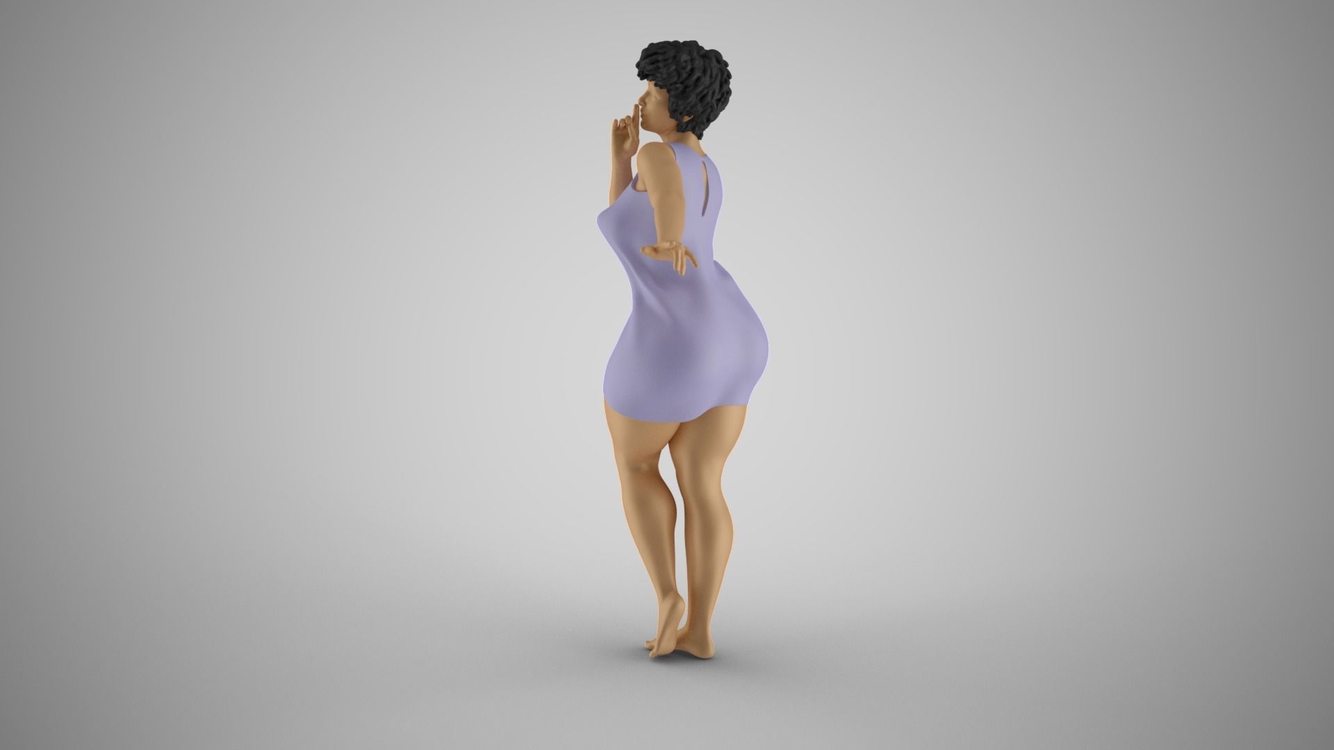 Silent Pampering 3D print model_9