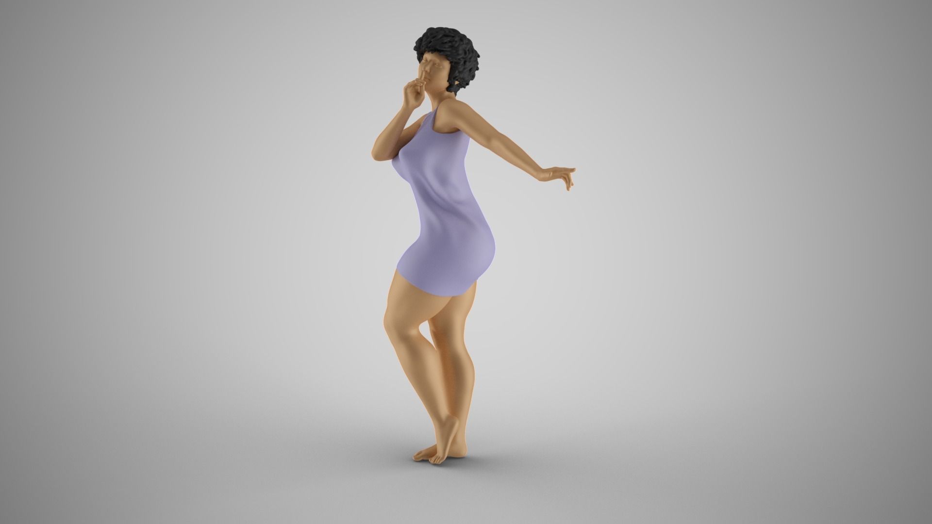 Silent Pampering 3D print model_10