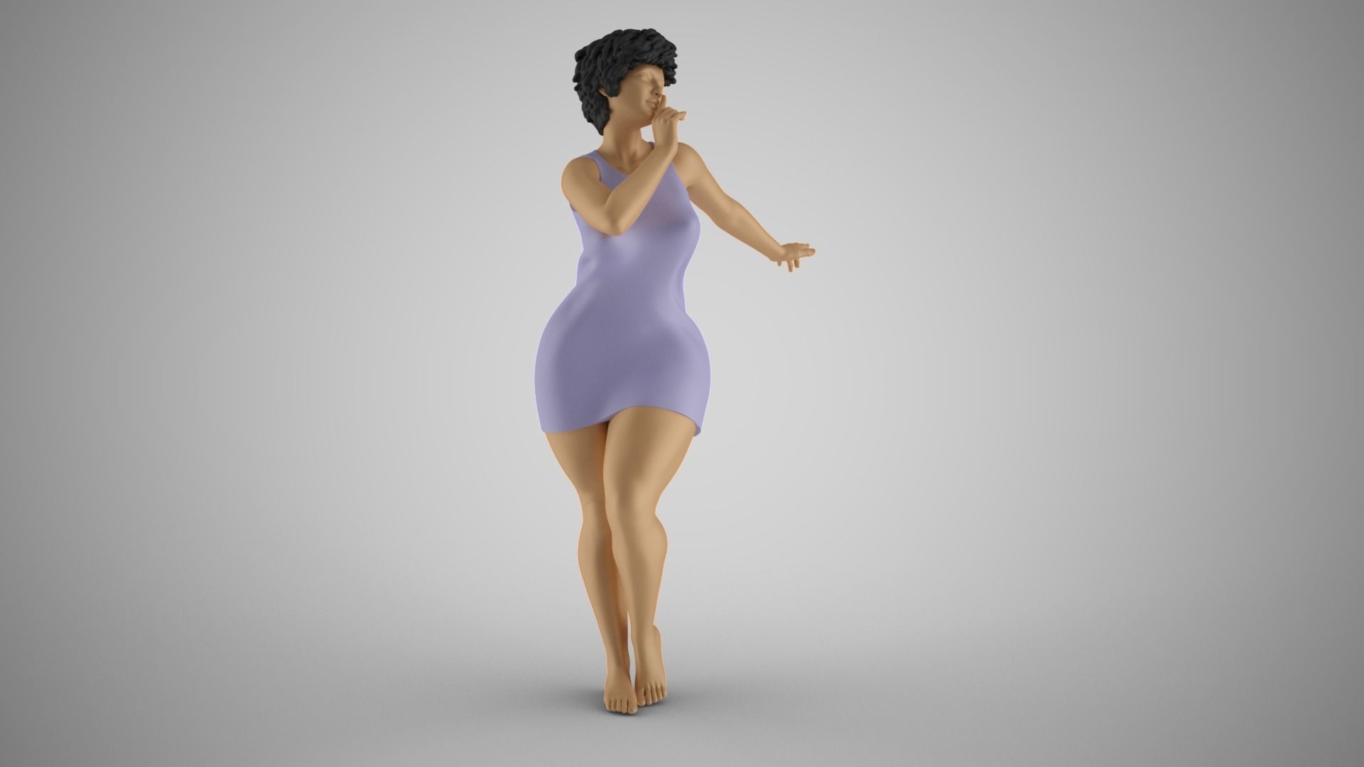 Silent Pampering 3D print model_4