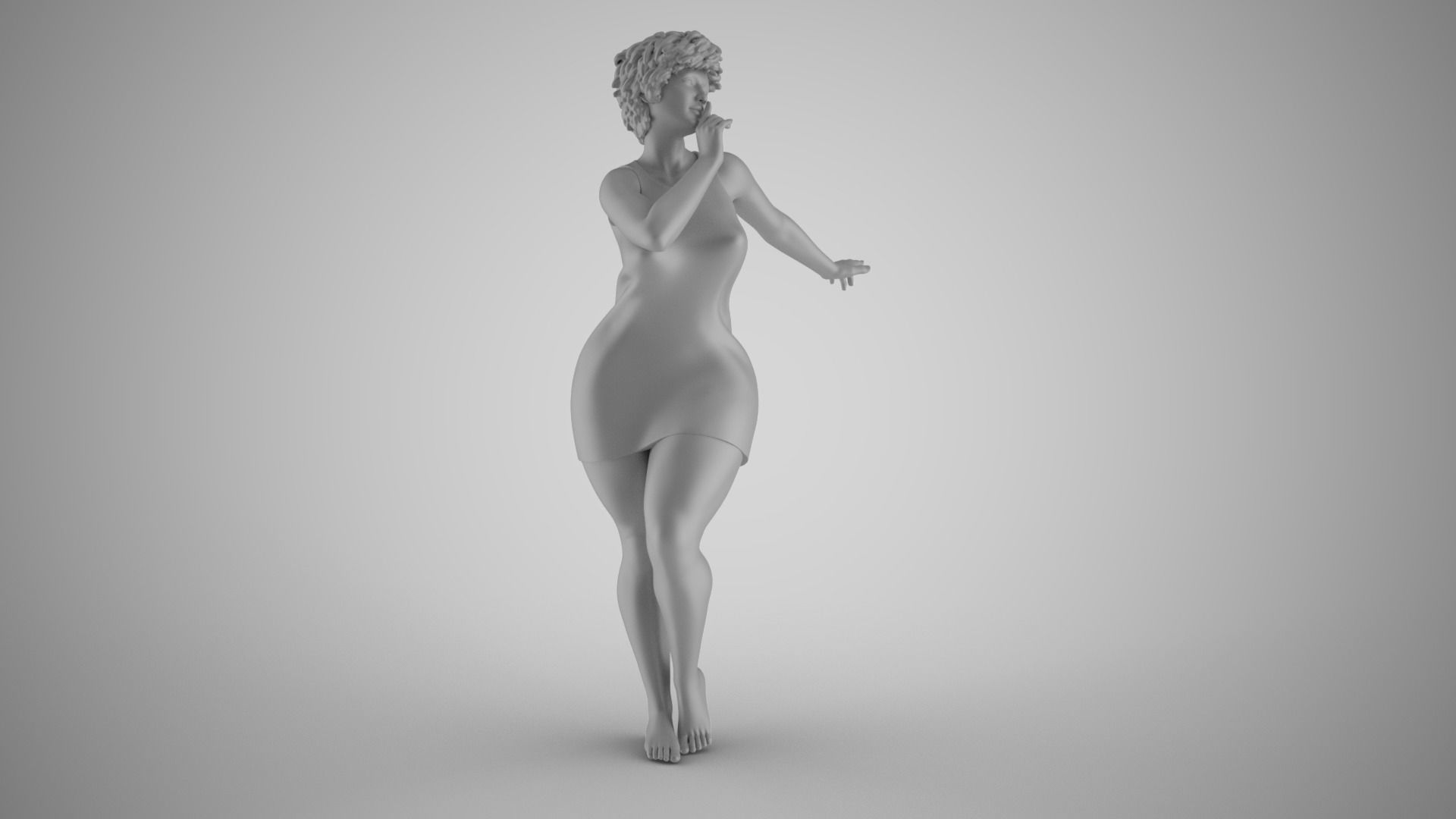 Silent Pampering 3D print model_3
