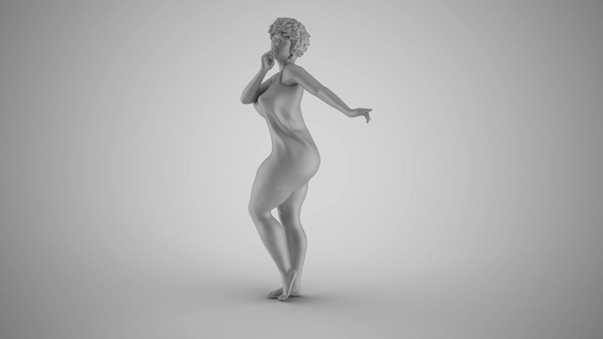 Silent Pampering 3D print model_1