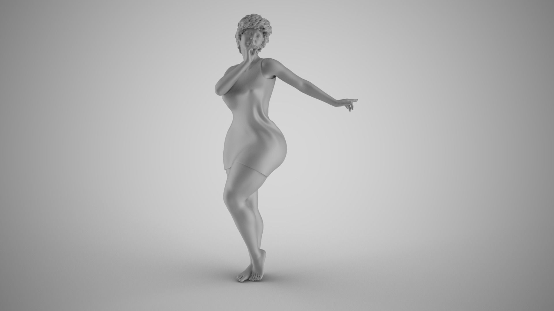 Silent Pampering 3D print model_2