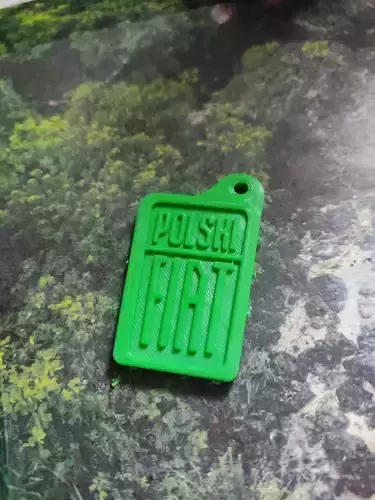 Polski Fiat  keychain