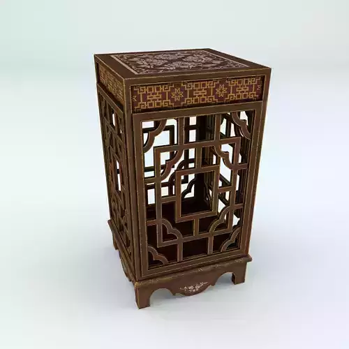Chinoiserie Chinese Side Table