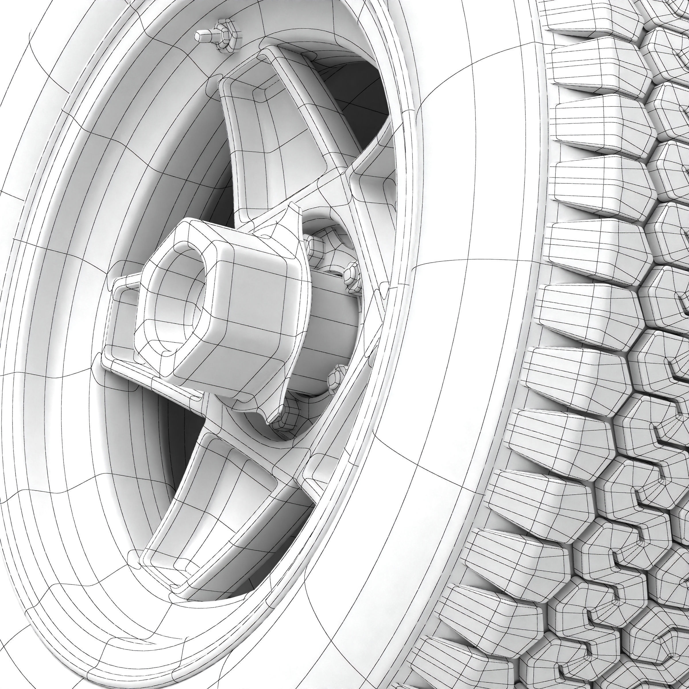 Classic Racing Wheels Bundle 3D Model Collection_26