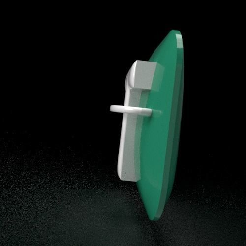 LOGO TETHER HIGH QUALITY USDT 3D model_4