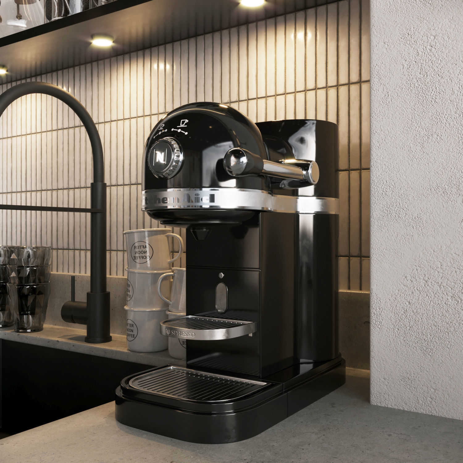 Coffeeshop 1 3dmodel for 3dsMax in Corona Renderer 3D model_10