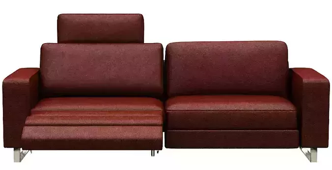 Sofa Double seater with left chaise lounge