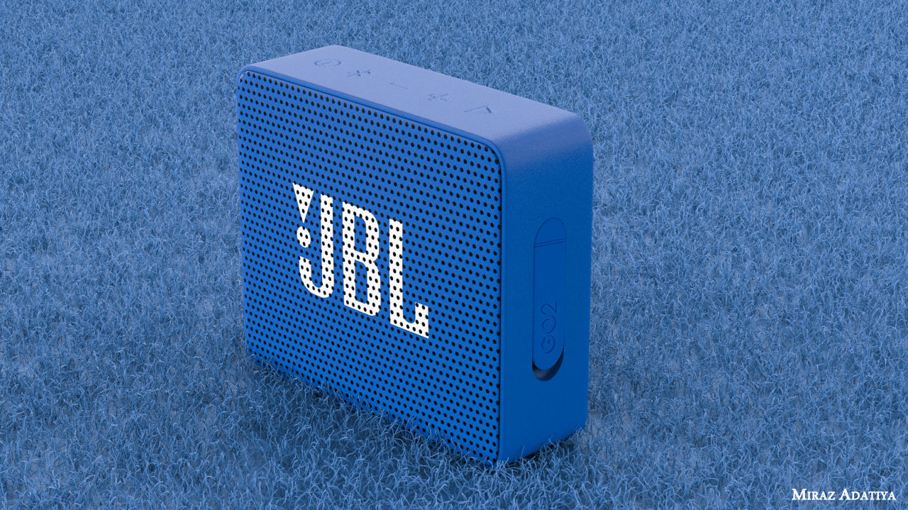 JBL Speaker 3D model_1