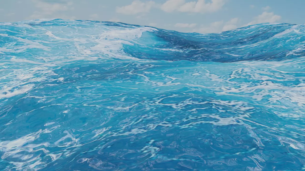 AGUA REALISTA Free 3D model