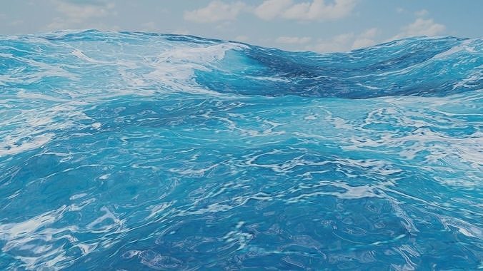 AGUA REALISTA Free 3D model