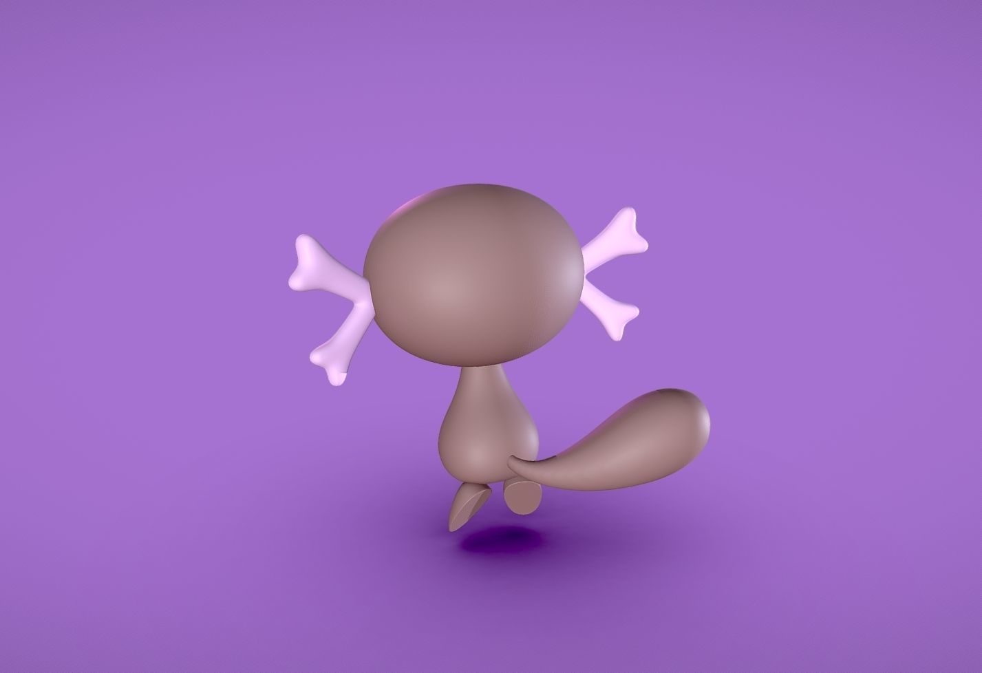 Paldean Wooper -3D print 3D print model_2