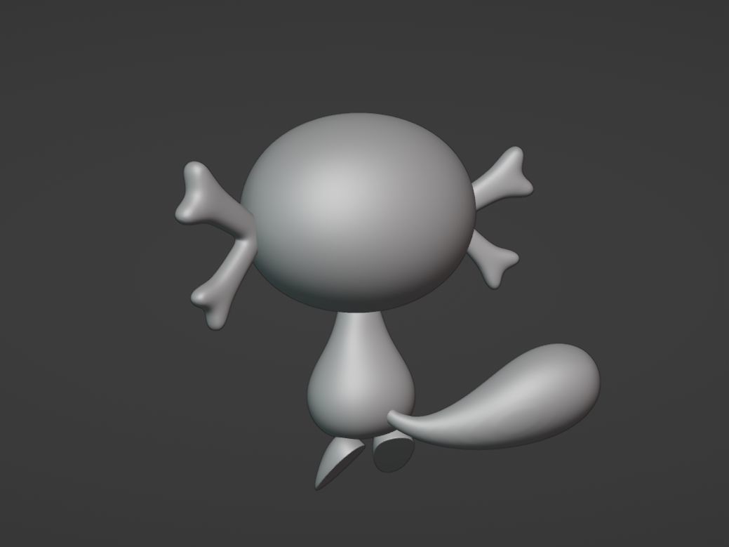 Paldean Wooper -3D print 3D print model_6