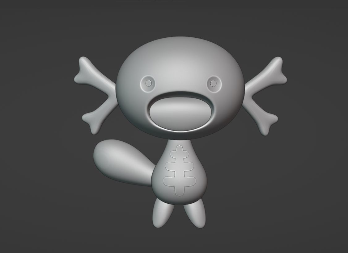 Paldean Wooper -3D print 3D print model_9