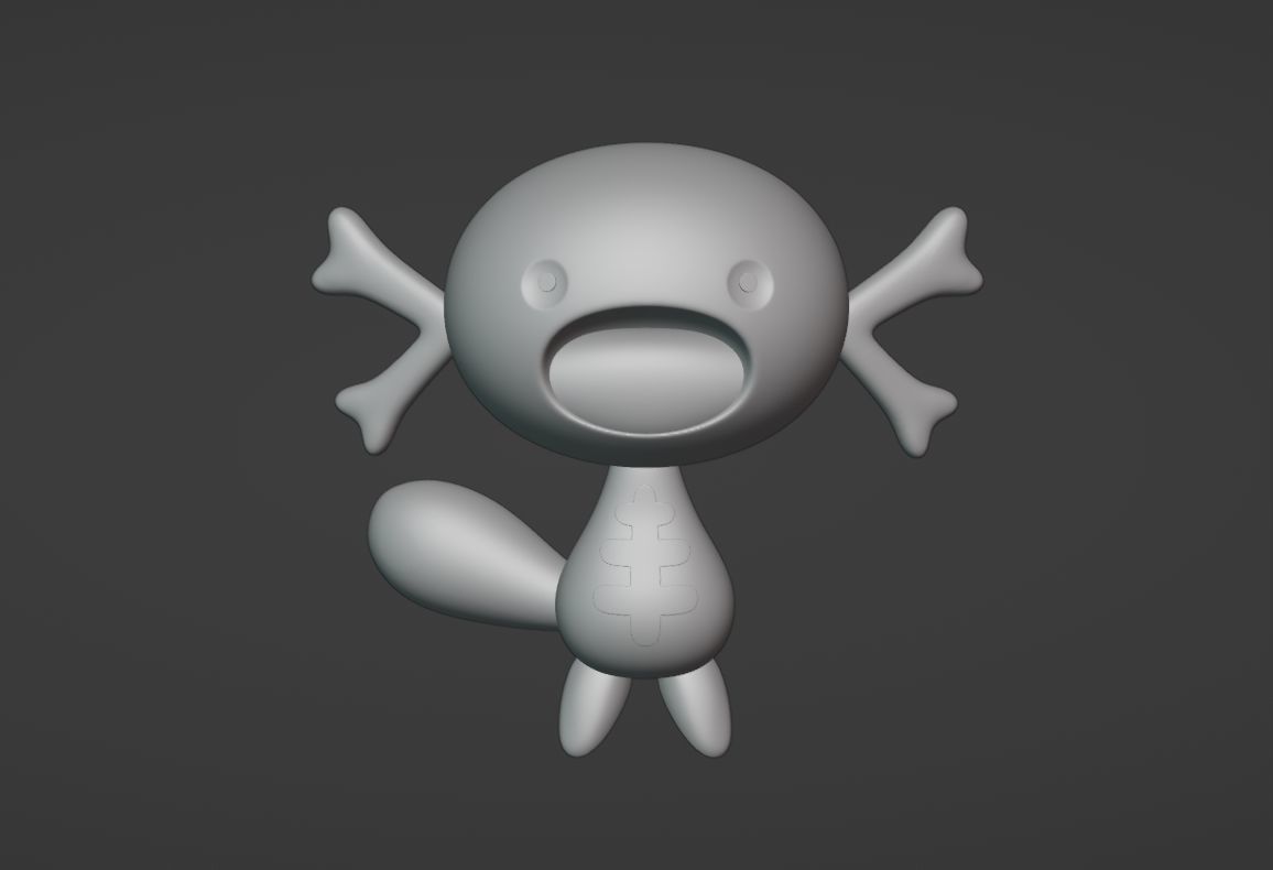 Paldean Wooper -3D print 3D print model_3