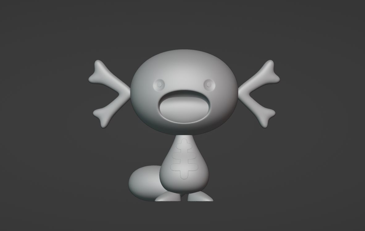 Paldean Wooper -3D print 3D print model_10