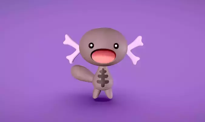 Paldean Wooper -3D print 3D print model