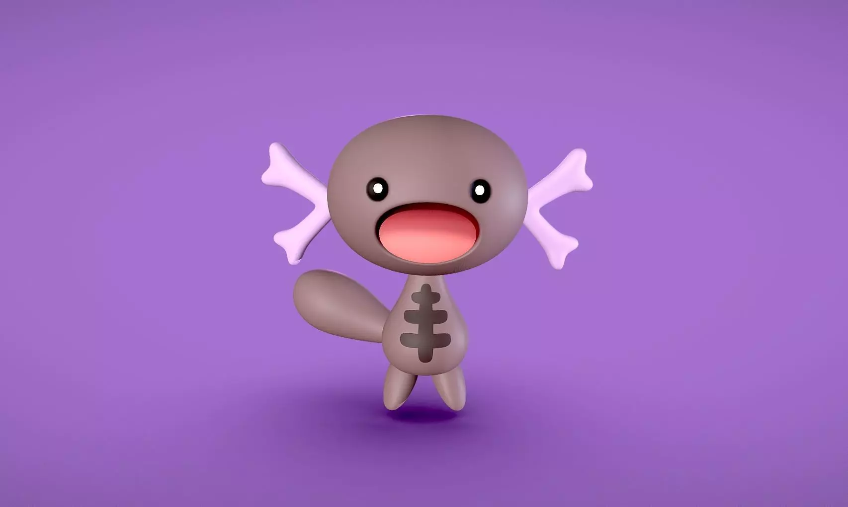Paldean Wooper -3D print 3D print model_0