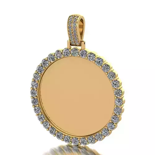 Memory pendant 3D print model