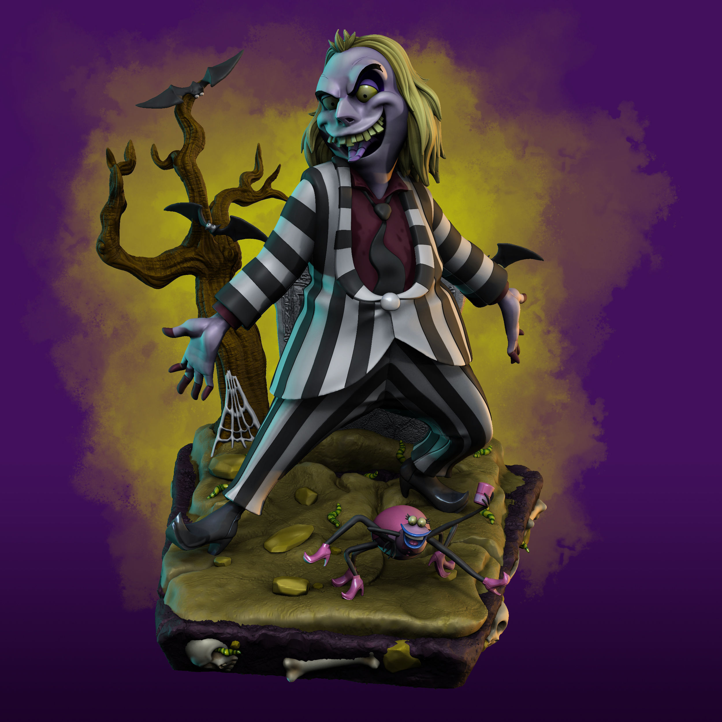 Beetlejuice Animated Series 3D print model_1