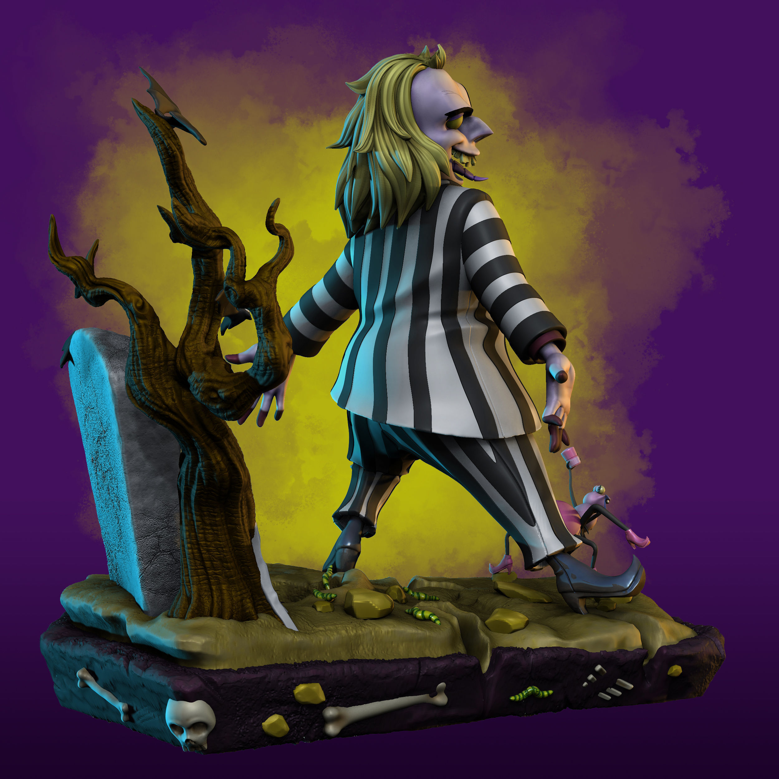 Beetlejuice Animated Series 3D print model_4